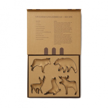 Logo trade promotional gifts image of: VINGA Nordic big 5 cookie cutter 5-piece set