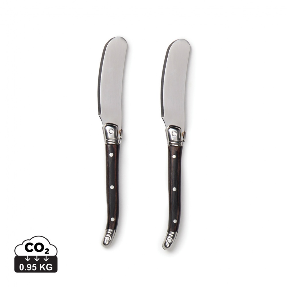 Logo trade promotional item photo of: VINGA Gigaro butter knives