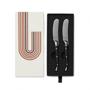 Logo trade promotional giveaways image of: VINGA Gigaro butter knives