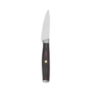 Logo trade promotional merchandise photo of: VINGA Tara RCS recycled steel paring knife