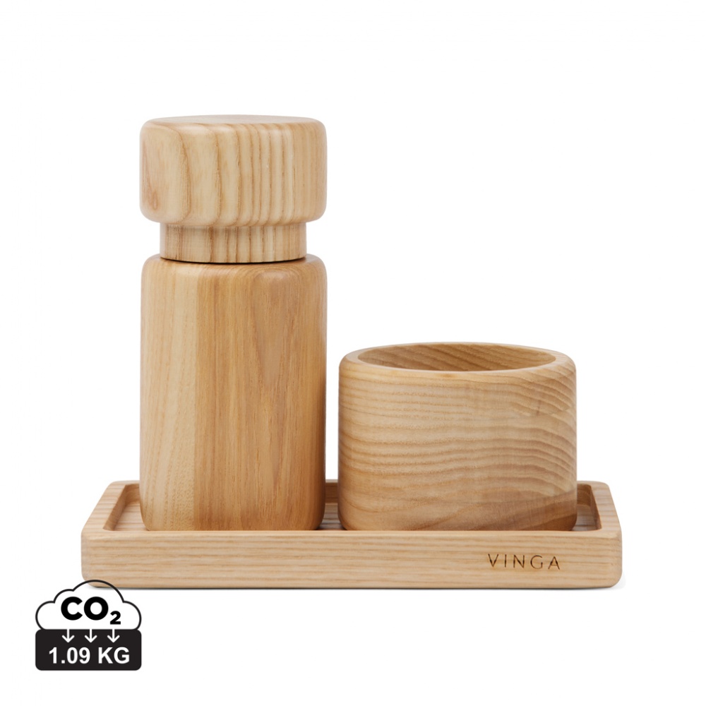 Logotrade promotional merchandise image of: VINGA Retro salt & pepper set