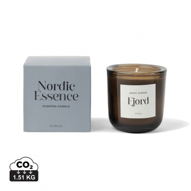 Logo trade promotional items image of: Nordic essence scented soy wax candle small