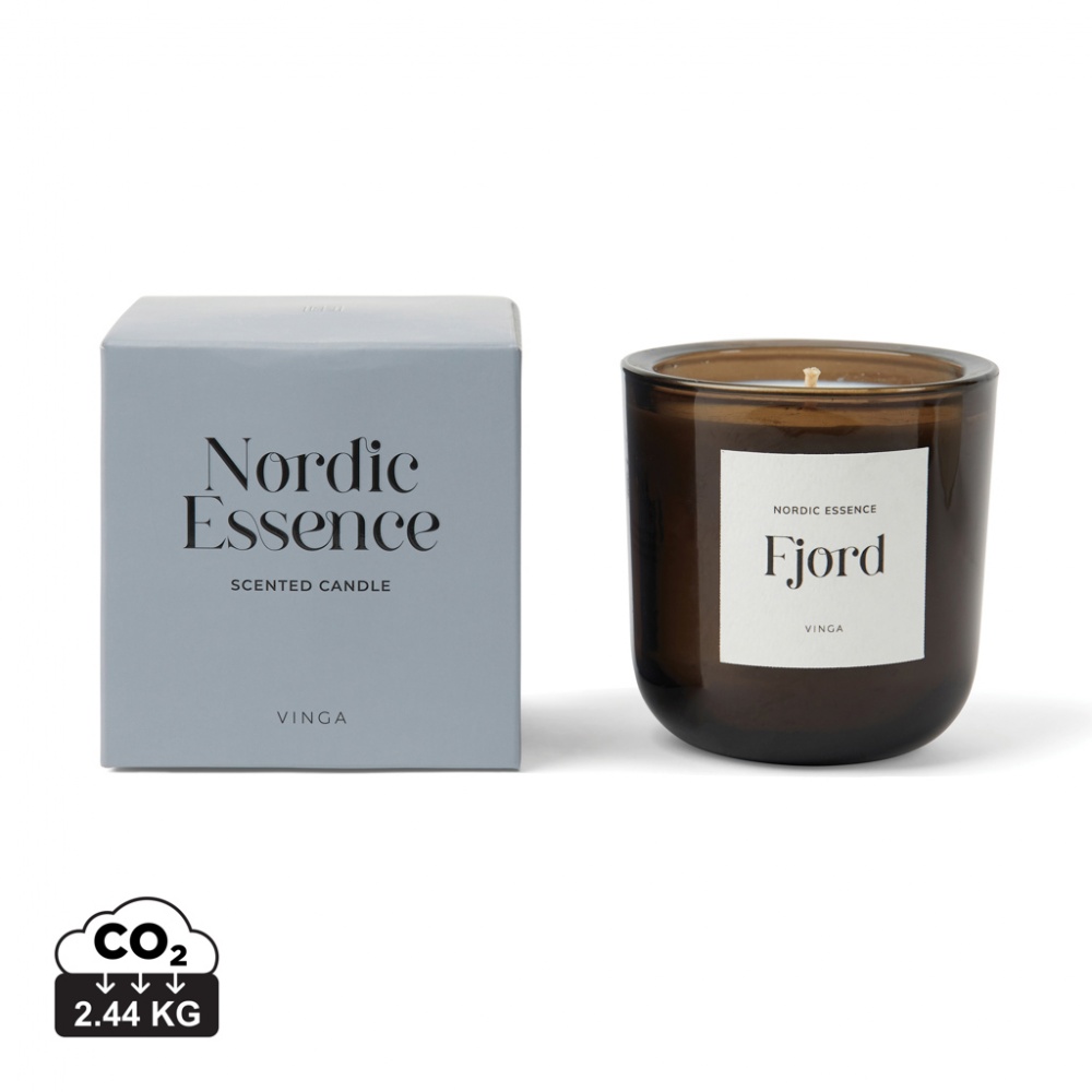 Logo trade advertising products picture of: Nordic essence scented candle large