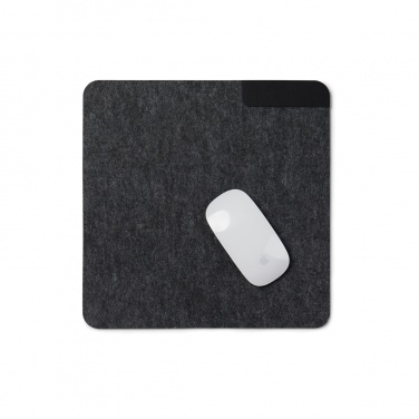 Logo trade promotional items image of: VINGA Albon GRS recycled felt mouse pad