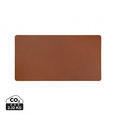 Logo trade promotional gifts picture of: VINGA Timo PU RCS RPET desk pad