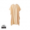 VINGA Tolo hammam terry beach poncho, yellow