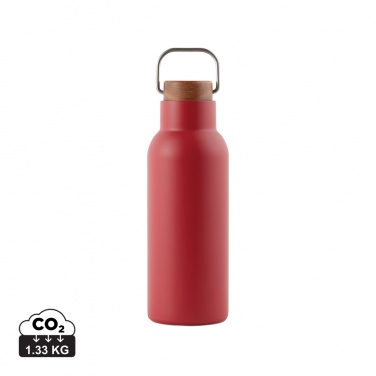 Logo trade promotional products image of: VINGA Ciro RCS recycled vacuum bottle 580ml