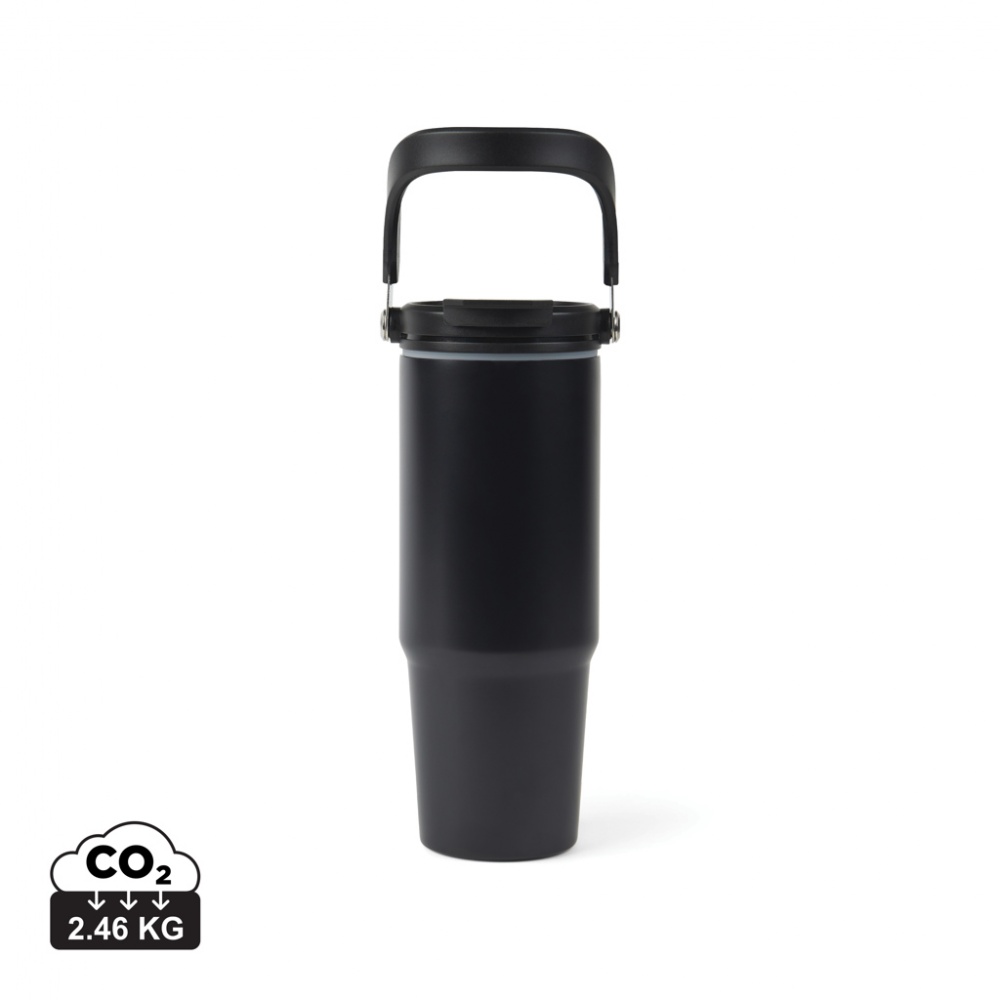 Logotrade promotional product picture of: VINGA Eos trek RCS recycled SS 880 ML thermos bottle