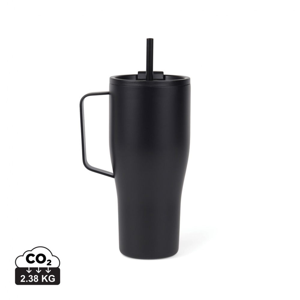 Logotrade advertising product picture of: VINGA Eos voyager RCS recycled SS 800ml thermos cup