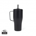 VINGA Eos voyager RCS recycled SS 800ml thermos cup, black