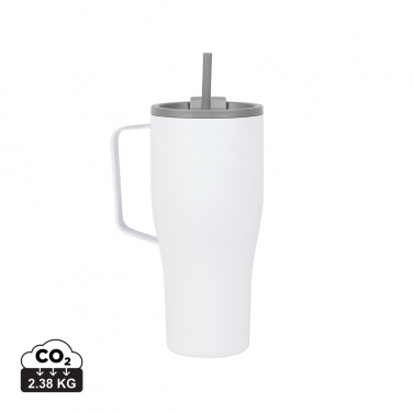 Logo trade corporate gift photo of: VINGA Eos voyager RCS recycled SS 800ml thermos cup