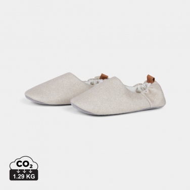 Logo trade promotional gift photo of: VINGA Moulton RCS RPET slippers S/M