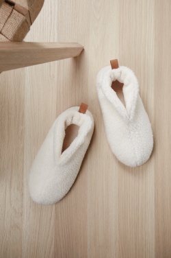 Logo trade advertising product photo of: VINGA Santos RCS recycled pet cosy slippers