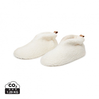 Logotrade advertising product image of: VINGA Santos RCS recycled pet cosy slippers