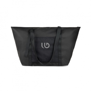 Logo trade corporate gifts picture of: VINGA Livorno GRS recycled polyester weekend bag