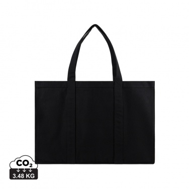 Logo trade promotional products picture of: VINGA Hilo AWARE™ recycled canvas maxi tote bag