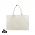 VINGA Hilo AWARE™ recycled canvas maxi tote bag, off white