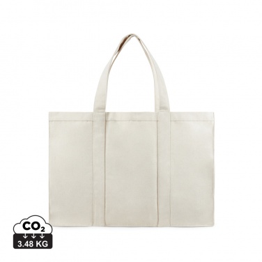 Logo trade promotional merchandise image of: VINGA Hilo AWARE™ recycled canvas maxi tote bag