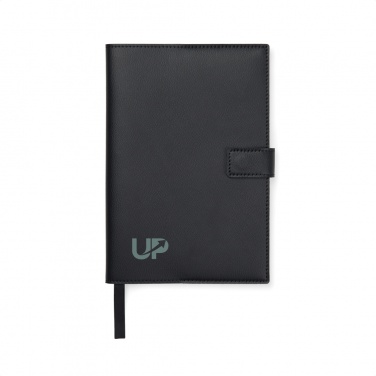 Logo trade promotional products picture of: VINGA Timo PU RCS RPET notebook