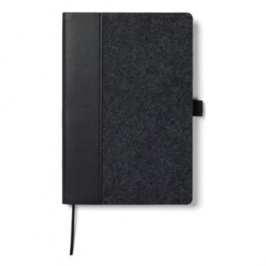 Logotrade business gift image of: VINGA Albon GRS recycled felt notebook