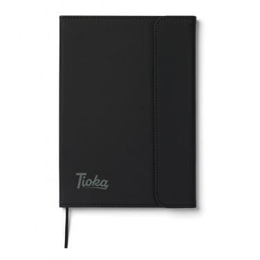 Logo trade promotional products image of: VINGA Baltimore GRS certified paper & PU notebook