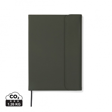 Logo trade business gift photo of: VINGA Baltimore GRS certified paper & PU notebook