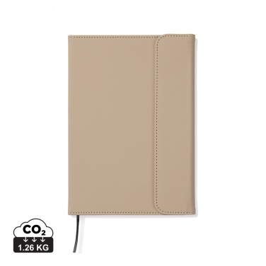 Logo trade promotional gift photo of: VINGA Baltimore GRS certified paper & PU notebook