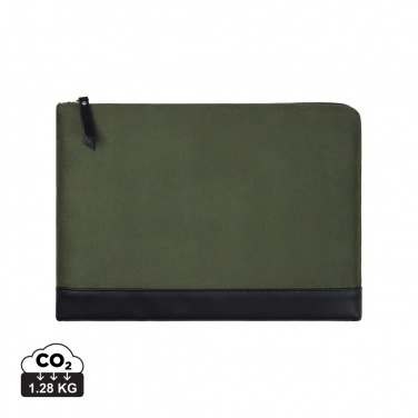 Logo trade corporate gifts image of: VINGA Marlow RCS recycled polyester 14" laptop sleeve