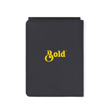 Logo trade business gift photo of: VINGA Baltimore RCS recycled polyester RFID passport cover