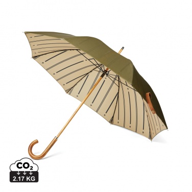 Logo trade promotional merchandise photo of: VINGA Bosler AWARE™ recycled pet 23" umbrella