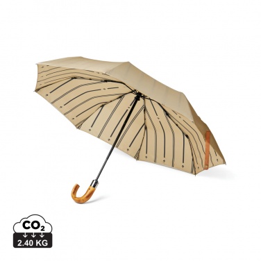 Logotrade advertising products photo of: VINGA Bosler AWARE™ recycled pet 21" foldable umbrella