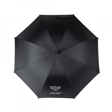 Logo trade corporate gift photo of: VINGA Baltimore AWARE™ RPET 23" umbrella