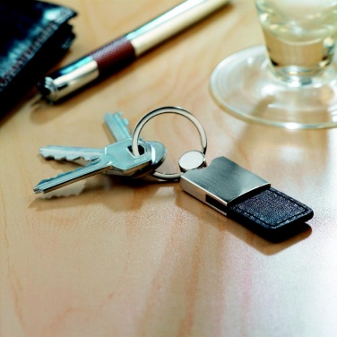 Logotrade corporate gift picture of: PU and metal key ring