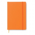 A5 notebook 96 plain sheets, Orange