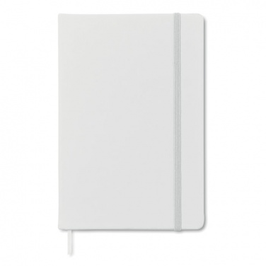 Logo trade promotional items picture of: A5 notebook 96 plain sheets