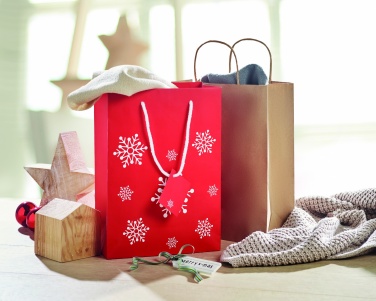 Logo trade business gift photo of: Gift paper bag medium