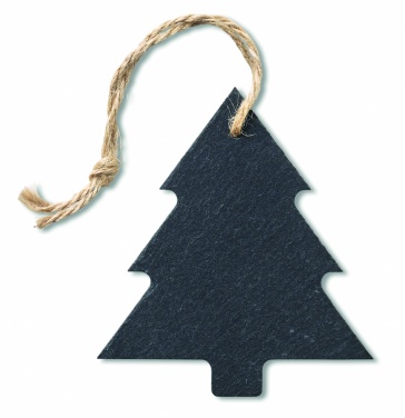 Logo trade corporate gifts picture of: Slate xmas hanger tree