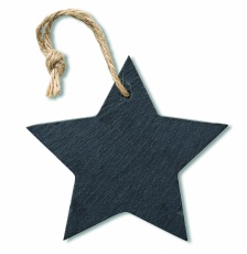 Slate xmas hanger star