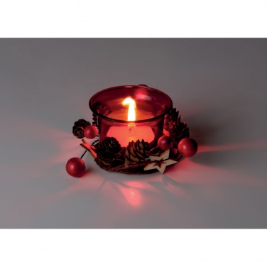 Logotrade promotional giveaway picture of: Christmas candle holder