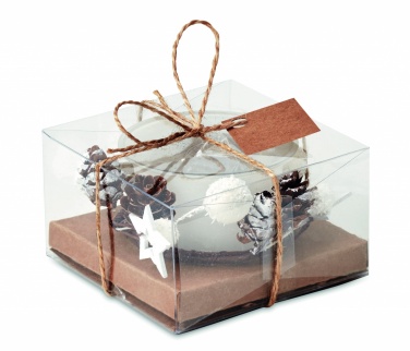 Logotrade promotional item picture of: Christmas candle holder