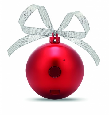 Logo trade promotional gifts picture of: Speaker Christmas ball