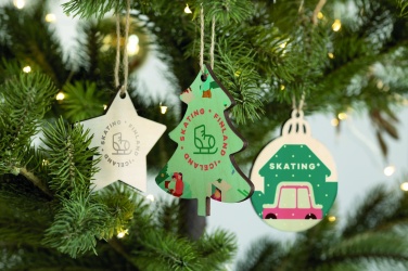 Logo trade promotional items picture of: Christmas ornament tree