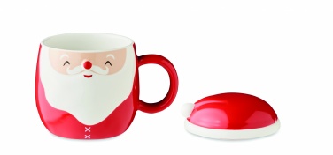 Logotrade promotional giveaway picture of: Ceramic mug with lid 370 ml