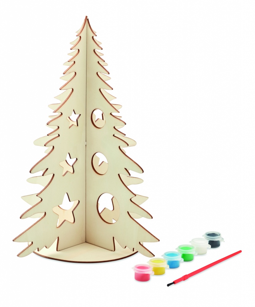 Logotrade promotional item image of: DIY wooden Christmas tree