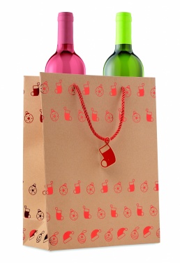 Logotrade promotional giveaway picture of: Gift paper bag with pattern