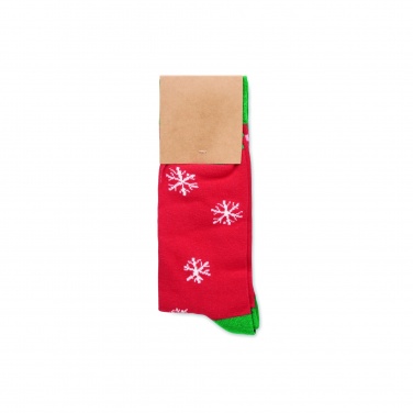 Logotrade promotional merchandise picture of: Pair of Christmas socks M