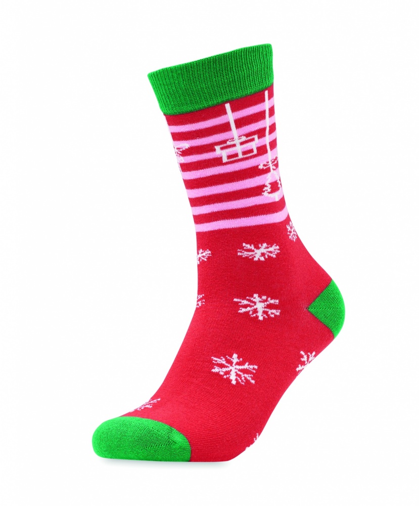 Logo trade promotional products picture of: Pair of Christmas socks L