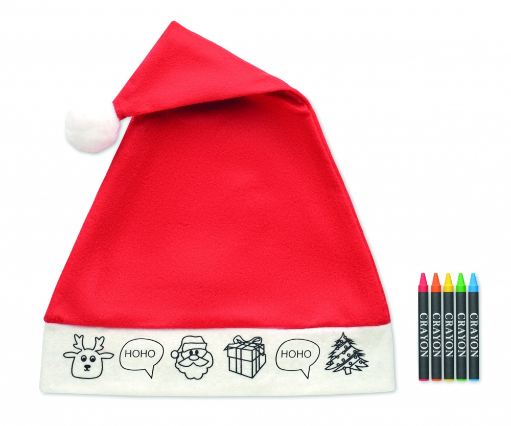 Logo trade promotional items picture of: Kids Santa hat