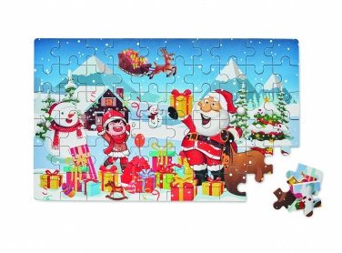 Logotrade business gifts photo of: Wooden Christmas puzzle