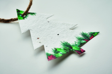 Logotrade corporate gift picture of: Seed paper Xmas ornament